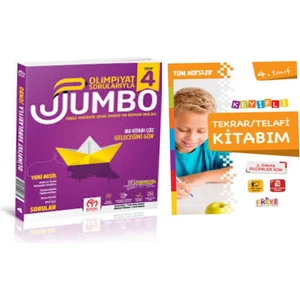 Model Eğitim Yayıncılık 4. Sınıf Olimpiyat Sorularıyla Jumbo Soru Bankası ve Telafi Tekrar Kitabım