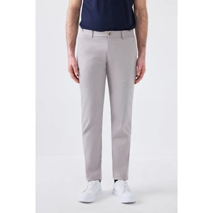 D'S Damat Slim Fit Taş Armürlü Yan Beli Lastikli Esnek Likralı Yandan Cepli Chino Pantolon