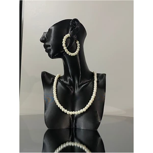 Design By 21 cm Kolye Küpe Takı Standı, Takı Mankeni, Kadın Figürü Takı Organizer Mağazalara ve Evlere Özel