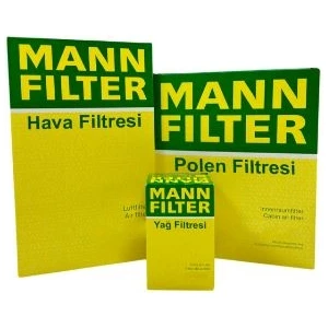 Vw Jetta 1.4 Tsı Mann Filtre Bakım Seti 2007-2010 Cax 122 Hava+Yağ+ Polen