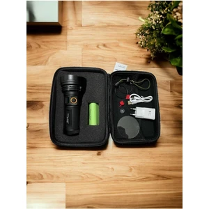 Small Sun Siyah 3000 Lümen Görüşlü El Feneri