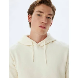 5WAM70001MK Koton Erkek Sweat Ekru