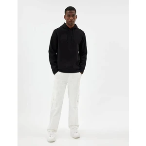 5WAM70001MK Koton Erkek Sweat Siyah