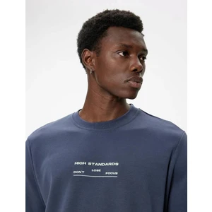 5WAM70094MK Koton Erkek Sweat Lacivert