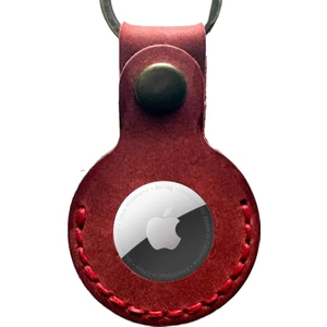 Erebor Goods Hakiki Crazy Deri  Apple Airtag Koruma Kılıf