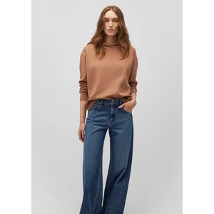 Kapüşonlu Kahverengi Sweatshirt 1S10191-70374