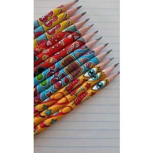 Popart Silgili Kurşun Kalem Serisi 2b 12 Adet