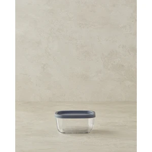 English Home Fresh Safe Cam Saklama Kabı 405 ml Gri