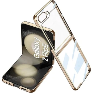 Samsung Galaxy Z Flip 5 Kılıf Darbelere Karşı Dayanıklı Fold Element Kapak