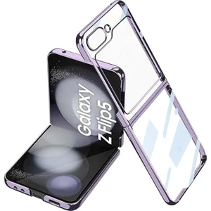 Samsung Galaxy Z Flip 5 Kılıf Darbelere Karşı Dayanıklı Fold Element Kapak