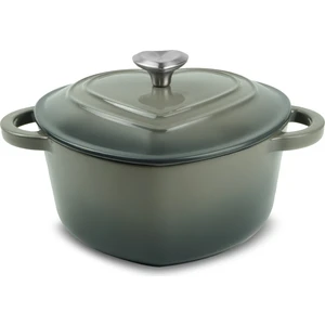 Love Demir Döküm Emayeli Tencere Grey 1,9 Lt