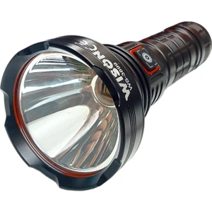 WS-3899 Uzun Menzilli Profesyonel El Feneri 50 Watt 4800 Mah Pil, Süper Parlak Beyaz LED BT90