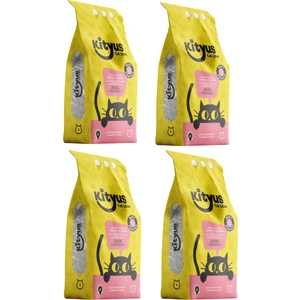 4lü Avantaj Paketi -Kityus Bebek Pudrası Kokulu Kedi Kumu 4x5 Lt