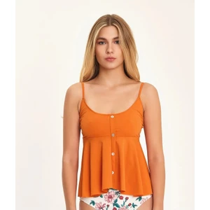 Ince Askılı Askısı Ayarlanabilir Tek Üst Tankini KK05