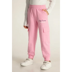 Dmb Boys & Girls Beli Lastikli Kargo Cepli Okula Dönüş Rahat Kız Çocuk Eşofman Altı