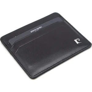 Pierre Cardin Siyah Unisex Deri Kartlık 046A55