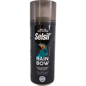 Yüksek Isıya Dayanıklı Sprey Boya 400 ml Siyah