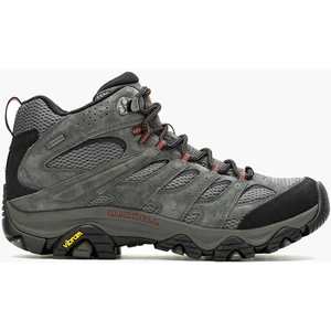 Merrelll J035785 Moab 3 Mıd Gtx Erkek Outdoor Yürüyüş Botu Siyah Gri