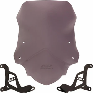 Gp Kompozit Aprilia Sr 125/160 2024 Uyumlu Ön Cam Füme 51 cm