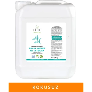 The Elite Home Organik Sertifikalı Jel Bulaşık Makinesi Deterjanı 3,750 gr kokusuz