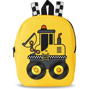 Buldozer Erkek Çocuk Okul Sırt Çantası