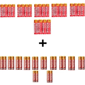 Super Heavy Duty 48'li Özel Pil Paketı 24AA+24AAA