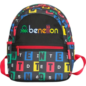 United Colors Of Benetton Harf Baskılı Unisex Çocuk Anaokul Çantası
