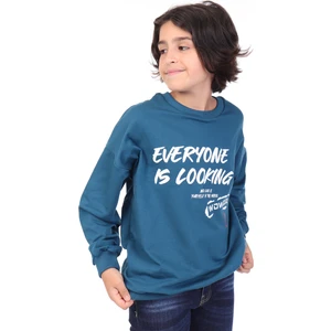 Erkek Çocuk Baskılı Sweatshirt