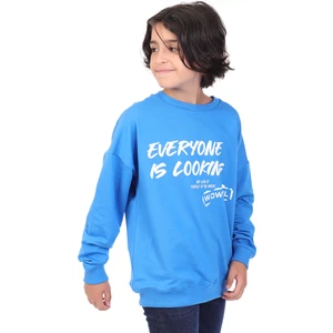 Erkek Çocuk Baskılı Sweatshirt