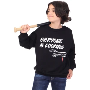 Erkek Çocuk Baskılı Sweatshirt