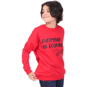 Erkek Çocuk Baskılı Sweatshirt