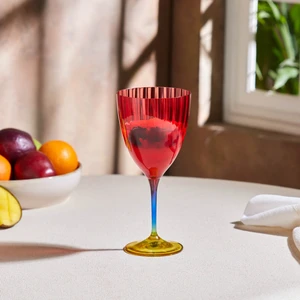 Dolce Cam Kadeh 400 ml Kırmızı