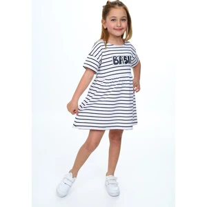 Kız Çocuk Çizgili Elbise