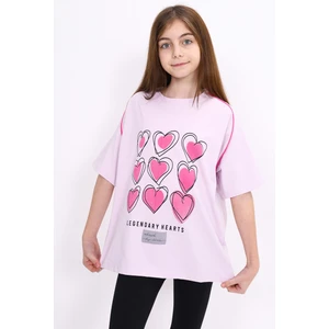 Kız Çocuk Baskılı Tişört