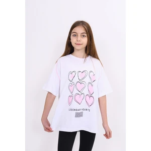 Kız Çocuk Baskılı Tişört