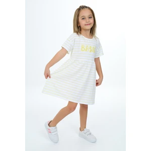 Kız Çocuk Çizgili Elbise