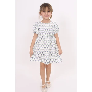 Kız Çocuk Desenli Elbise