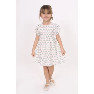 Kız Çocuk Desenli Elbise