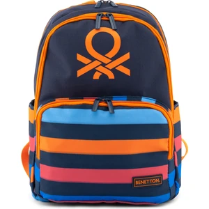 United Colors Of Benetton Şerit Detaylı Erkek Çocuk Ilkokul Çantası