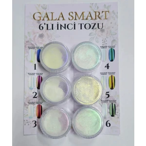 Gala Professi̇onal Gala Smart - 6 Lı Inci Tozu Eko Paket