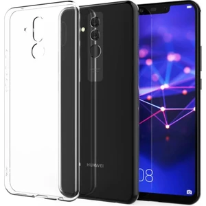 Huawei Mate 20 Lite Kılıf Kamera Korumalı Süper Silikon