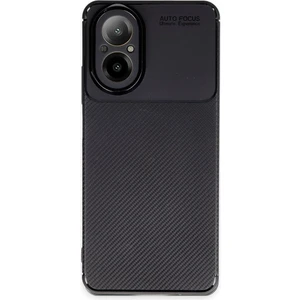 Realme 12 Lite Kılıf Auto Focus Karbon Silikon Kapak