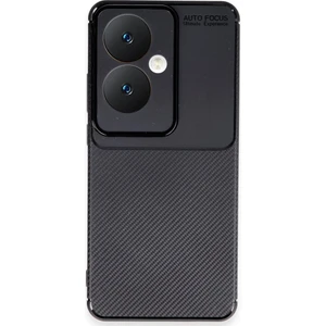 Oppo Reno 11F Kılıf Auto Focus Karbon Silikon Kapak