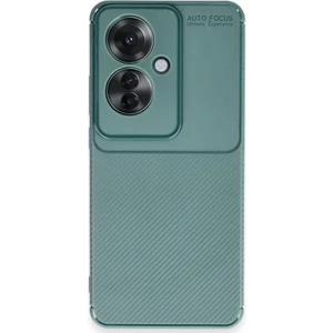 Oppo Reno 11F Kılıf Auto Focus Karbon Silikon Kapak