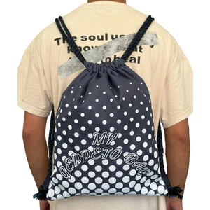 My Geppeto Bag Suya Dayanıklı Su Geçirmez Kaliteli Imperteks Kumaş Ipli Sırt Çantası 36X45 cm