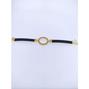 Elisi Takı Story Yarım Altın Takmak Için Bileklik Kaucuk Kollu 17CM + Uzatmaziciriyarım