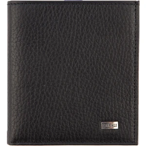 Karalı Deri Deri Erkek Cüzdan Siyah-Taba C166-13