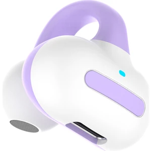 M-S8 Bluetooth 5.3 Kulak Klipsli Kulaklık Koşu Kablosuz Müzik Kulaklığı - Mor (Yurt Dışından)