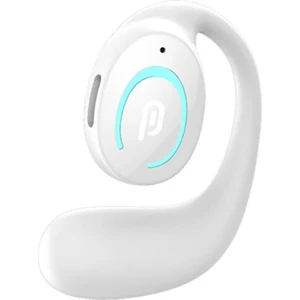 K9 Tek Kulak Bluetooth 5.3 Kulak Kancalı Kulaklık Kemik Iletimli Müzik Kulaklık - Beyaz (Yurt Dışından)