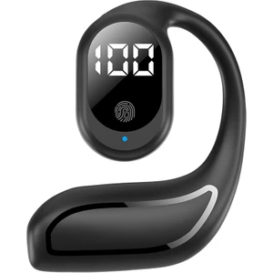 Fn-98 Tek Kulak Bluetooth Kulak Askılı Kulaklık Kablosuz Kulaklık - Siyah (Yurt Dışından)